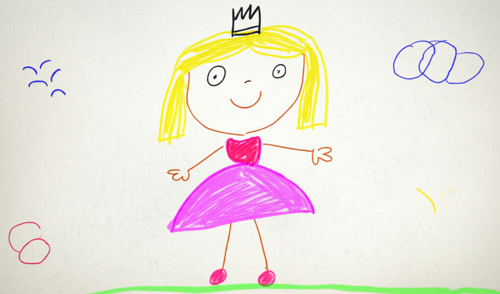 Princess Castle by Isabella, age 6